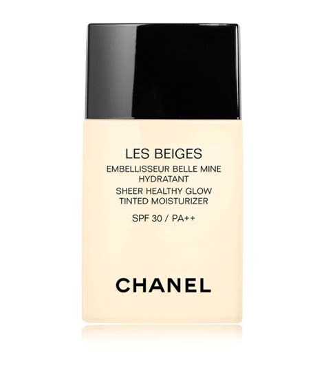 chanel les beiges sheer healthy glow tinted moisturizer medium light|chanel tinted moisturizer.